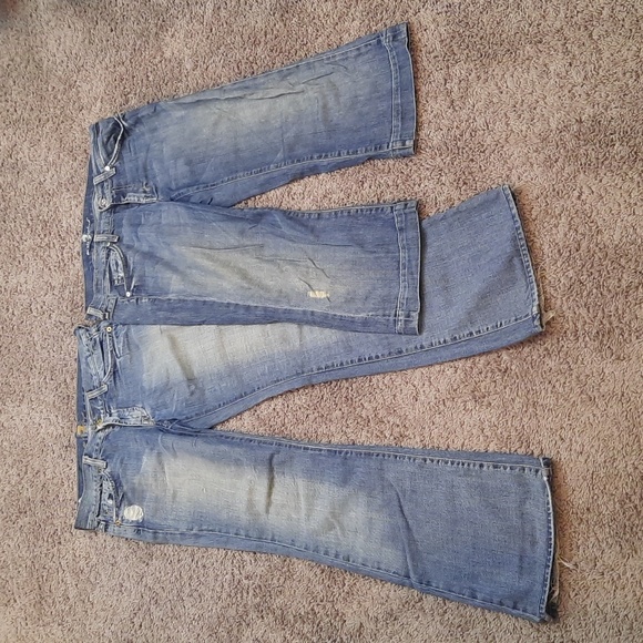 7 For All Mankind Jeans (2 Pair) sz 28 - Picture 1 of 11